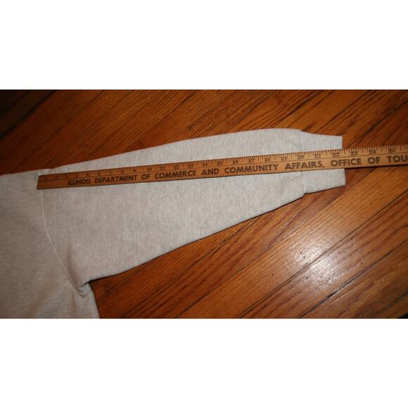 Vintage 90s Genuine Chevrolet Gray Large Hoodie Sweatshirt Chevy FOTL Embroider - Picture 9 of 10